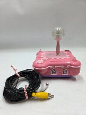 Disney Princess Plug and Play TV Video Game Joystick Jakks Pacific 2005 Pink